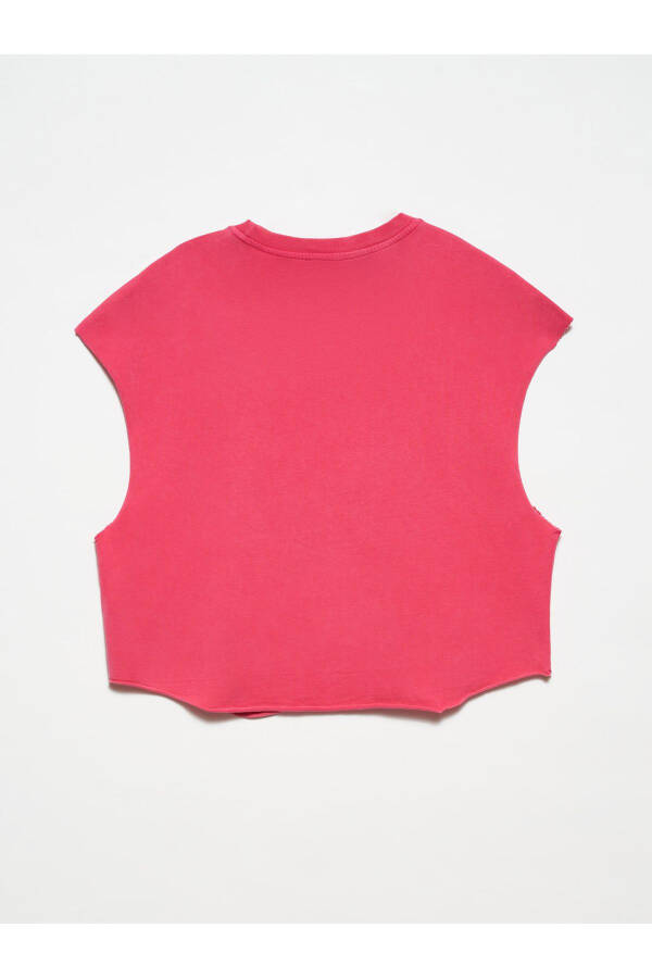 30355 Print Detailed Washable Top-Fuchsia - 11