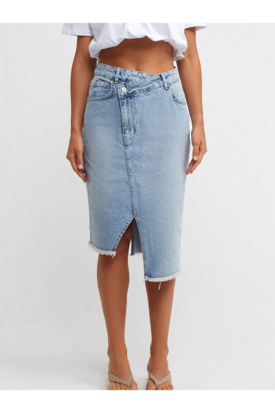 30402 Elastic Detail T-shirt - White - 4