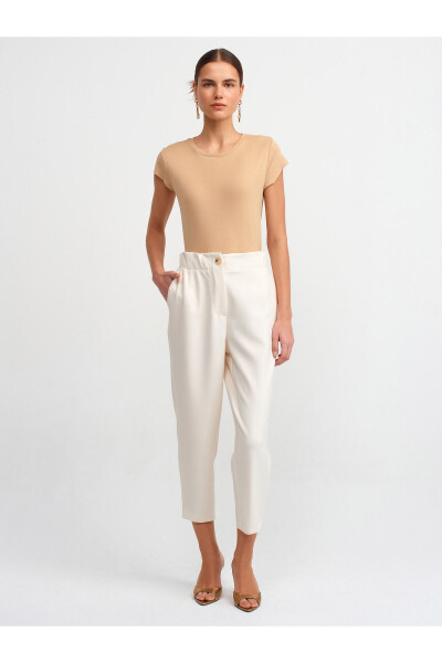 30719 Bicycle Neck T-shirt - Beige - 11