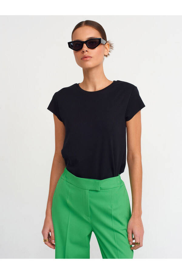 30719 Cycling Collar T-shirt - Black - 5