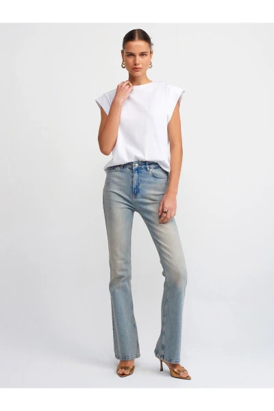 30724 Cotton T-shirt - White - DILVIN