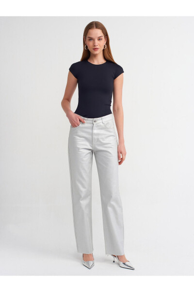 30856 Poliamid T-shirt-Siyah-Siyah - 9