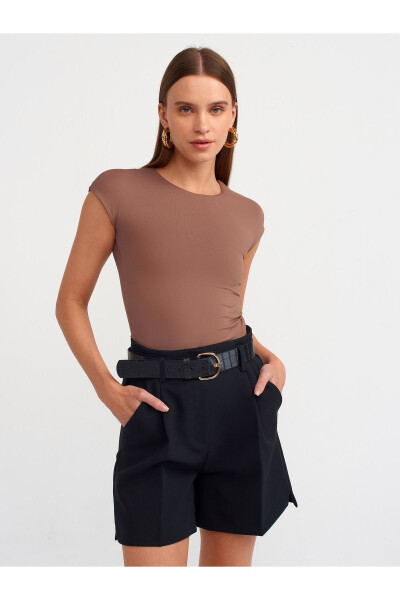 30856 Polyamide T-shirt - S.Coffee - 16