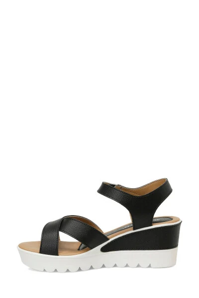 308569.Z 5FX Black Women's Wedge Heel Sandal-Black - 3