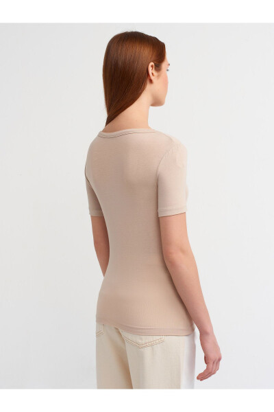 30903 Short Sleeve T-shirt - Beige - 10