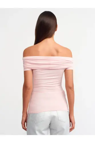 30919 Off-Shoulder Top - Powder - DILVIN (1)