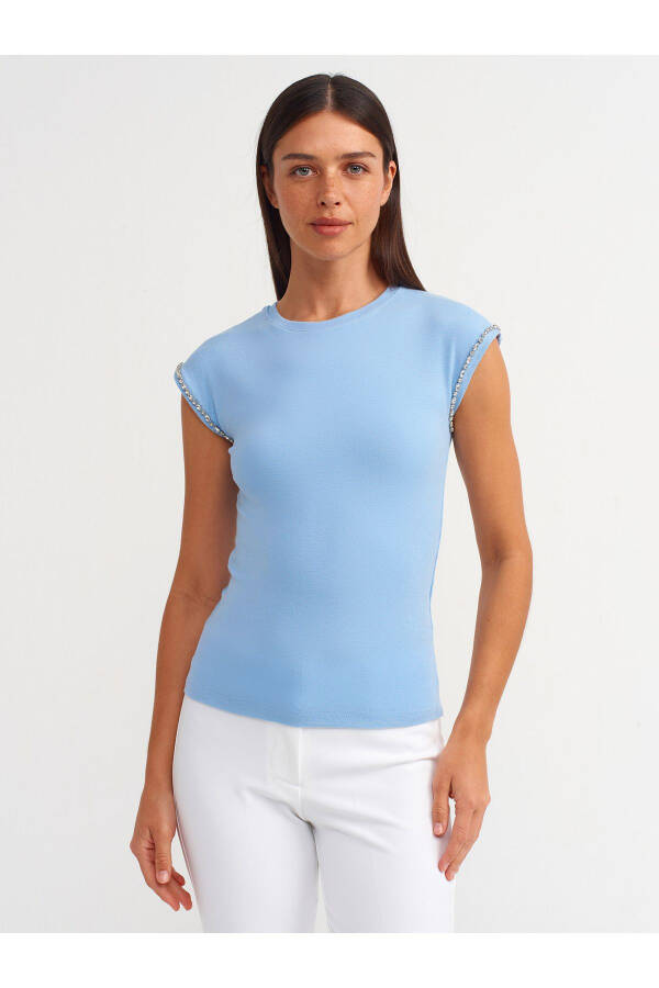 30927 Shiny Stone T-shirt-Blue - 9