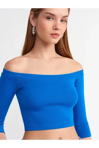 30937 Off-Shoulder Top-Sax-Sax - 4