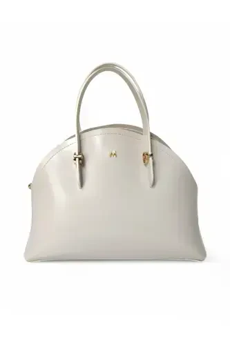 30x23x11.5cm Mademoiselle shoulder bag 101010220-Ice White - 1