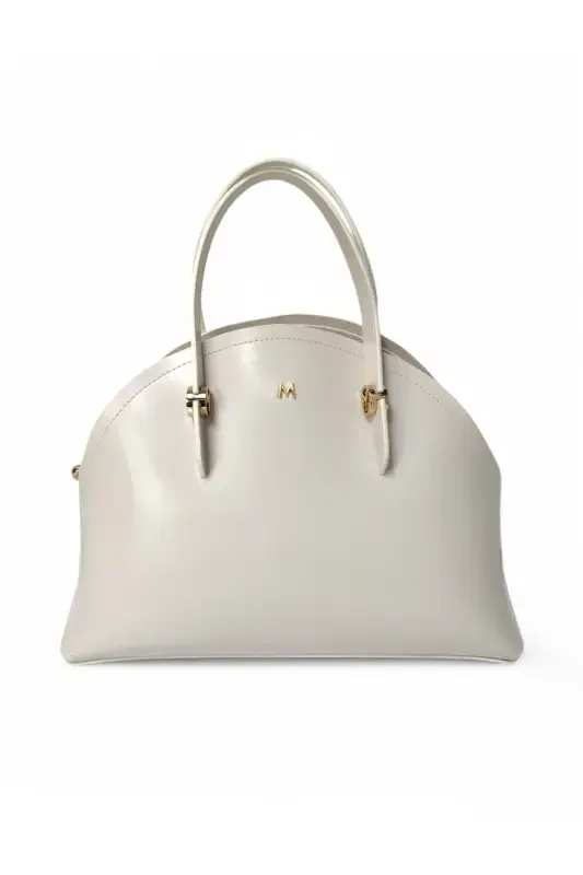 30x23x11.5cm Mademoiselle shoulder bag 101010220-Ice White - 1