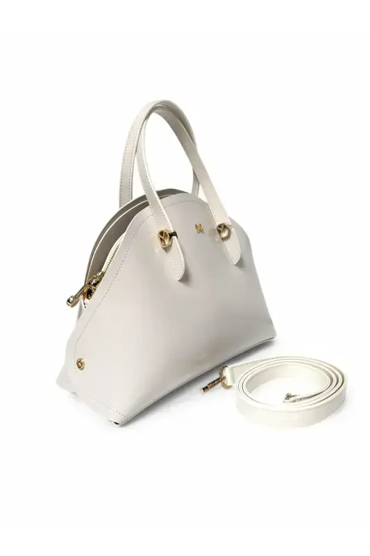 30x23x11.5cm Mademoiselle shoulder bag 101010220-Ice White - 2