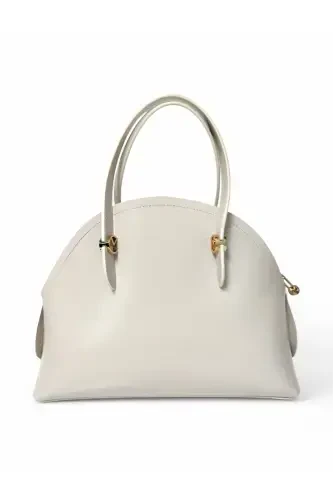 30x23x11.5cm Mademoiselle shoulder bag 101010220-Ice White - 3
