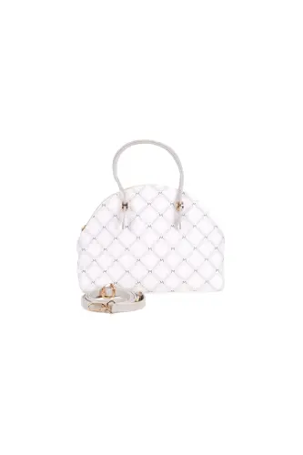 30x23x11cm Mademoiselle women's shoulder bag 100210525-White 
