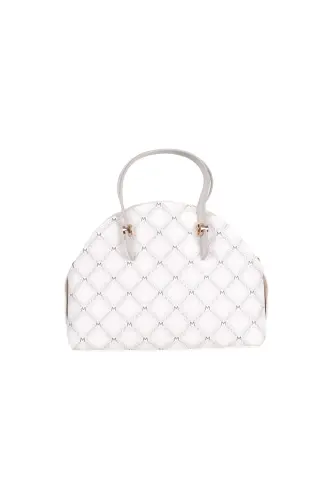 30x23x11cm Mademoiselle women's shoulder bag 100210525-White - 4