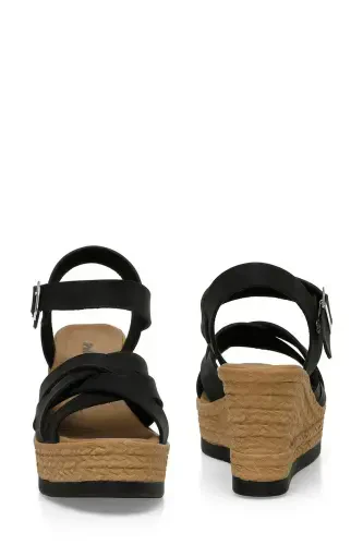 315335.Z 4FX Black Women's Wedge Heel Sandal - 5