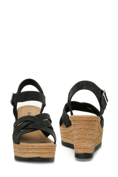 315335.z 5fx Black Women's Wedge Heel Sandals - 5