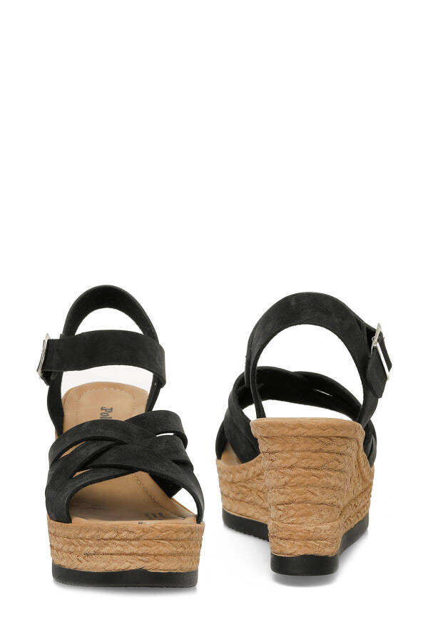 315335.z 5fx Black Women's Wedge Heel Sandals - 5