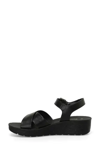 315560.Z 4FX Black Women's Wedge Heel Sandal-Black - 3