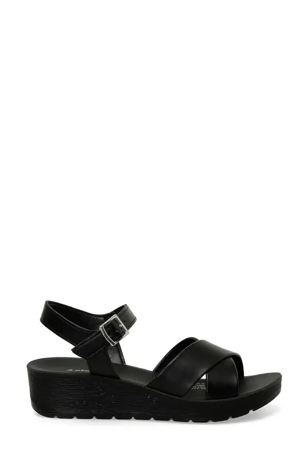 315560.Z 5FX Black Women's Wedge Heel Sandals - 1