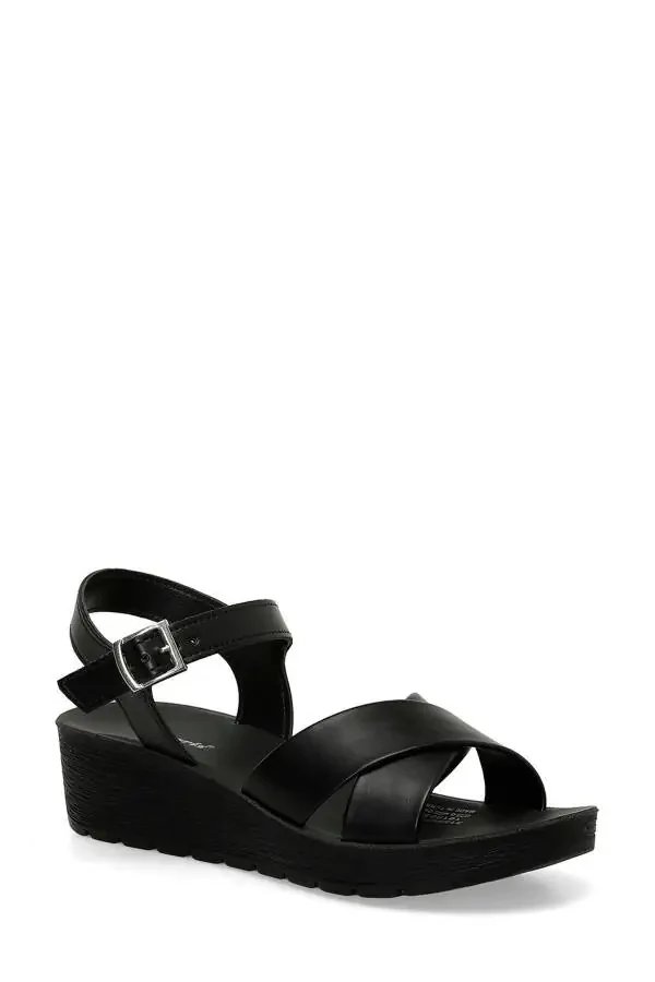 315560.Z 5FX Black Women's Wedge Heel Sandals - 2