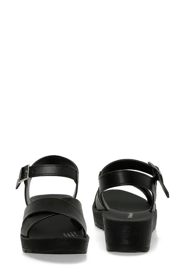 315560.Z 5FX Black Women's Wedge Heel Sandals - 5