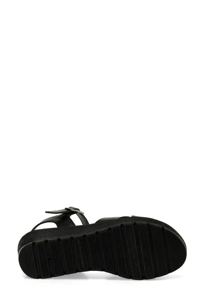 315560.Z 5FX Black Women's Wedge Heel Sandals - 6
