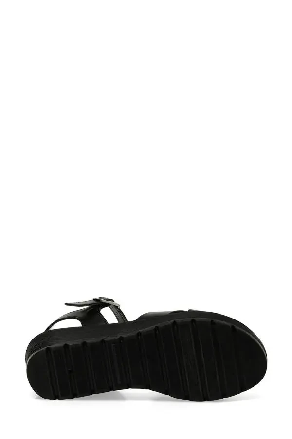 315560.Z 5FX Black Women's Wedge Heel Sandals - 6