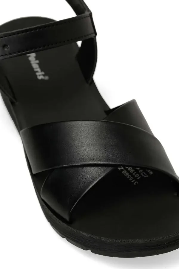 315560.Z 5FX Black Women's Wedge Heel Sandals - 7