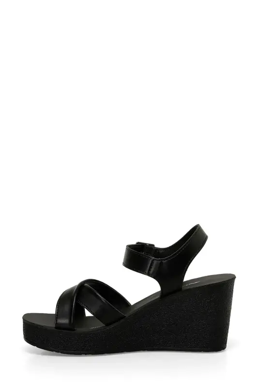 317257.Z 4FX Black Women's Wedge Heel Sandals - 3