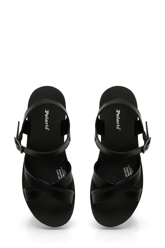 317257.Z 4FX Black Women's Wedge Heel Sandals - 4