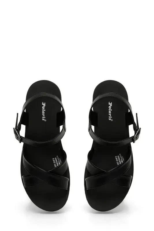 317257.Z 4FX Qora Ayollar To'piqli Sandal - 4