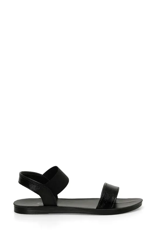 317720.Z 4FX Black Women's Flat Sandals - Polaris