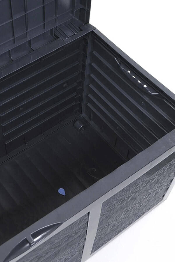 320 Litre Garden Storage Chest Balcony Storage Cabinet Wheeled Lidded Plastic Chest Bsa1 - 15