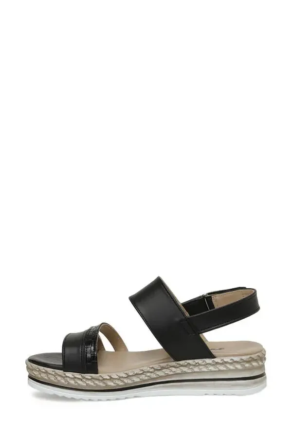 321729.Z 3FX Black Women's Wedge Heel Sandal - 3