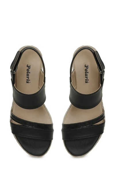 321729.Z 3FX Black Women's Wedge Heel Sandal - 4