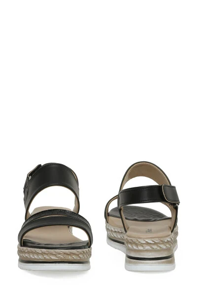 321729.Z 3FX Black Women's Wedge Heel Sandal - 5