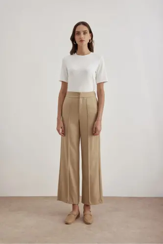 3225111 Pantolon - Camel 