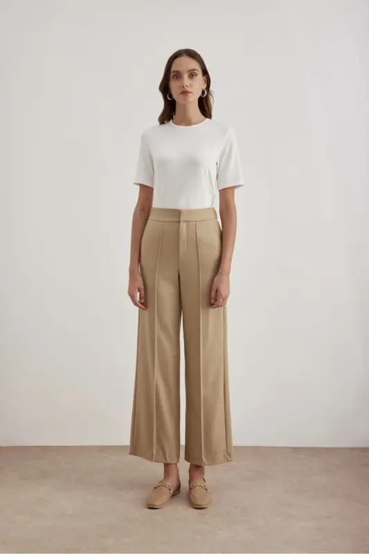 3225111 Pantolon-Camel - AKER