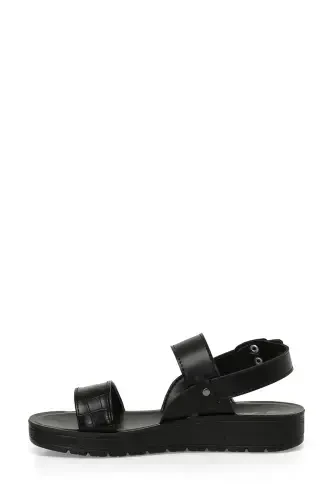 323598.Z 4FX Чёрные женские сандалии на плоской подошве - 3