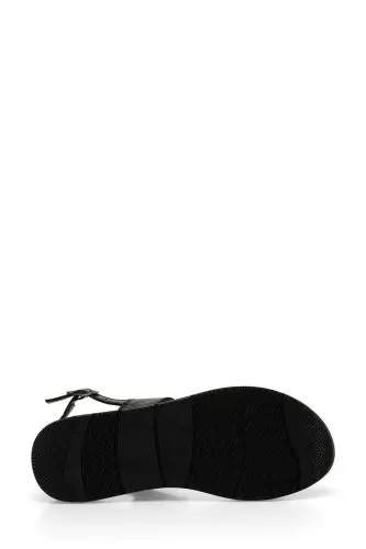 323688.Z 4FX Qora Ayollar tekis Sandal-Qora - 6