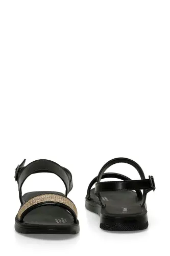 323688.Z 4FX Qora Ayollar tekis Sandal-Qora - 5