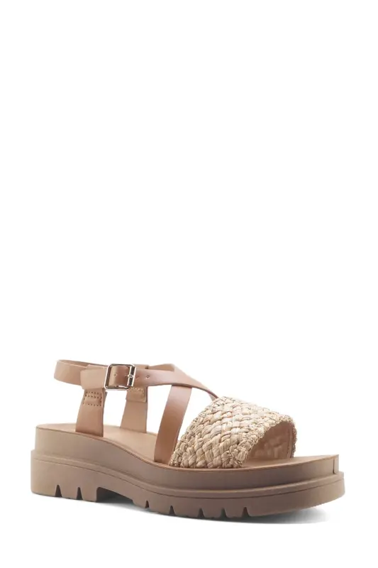 325607.Z 5FX Taba Ayollar Qalin Taglikli Sandal - 2