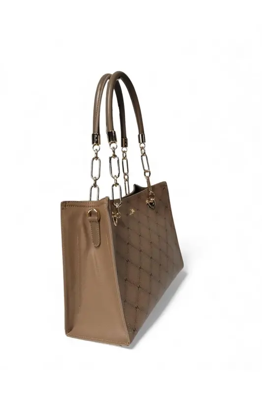 32x23x12cm Kadın Omuz Çantası 100110497-Vizon/Viz - 2