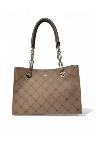 32x23x12cm Kadın Omuz Çantası 100110497-Vizon/Viz 