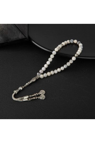 33 beads natural opal stone rosary - 6mm - OSMANLI DOĞAL TAŞ (1)