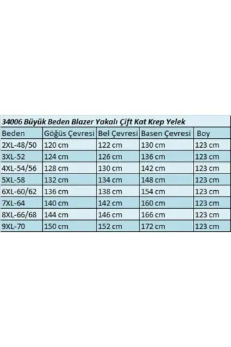 34006 Büyük Beden Blazer Yakalı Çift Kat Krep Yelek-Pembe - BÜYÜKBEDENIZ (1)