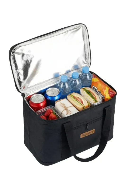 35 Lt Cooler Bag Thermos Camping Picnic Hot And Cold Keeping With Strap Insulated Thermal Bag Ice Box - Multi-Color - 1
