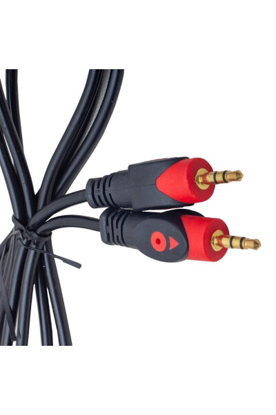 3,5 Mm Erkak/Erkak 1,5 Metr Stereo Aux Kabel Qutisi - 2