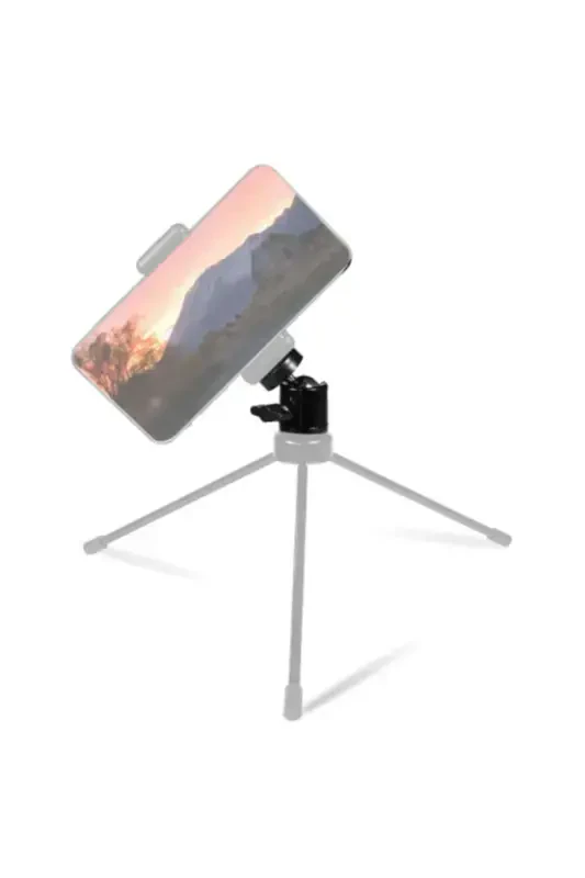 360 Degree Rotatable Metal Joint Apparatus for Tripod SLR Camera and Ring Light-360 ROTARY HEAD - 2