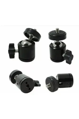 360 Degree Rotatable Metal Joint Apparatus for Tripod SLR Camera and Ring Light-360 ROTARY HEAD - 3